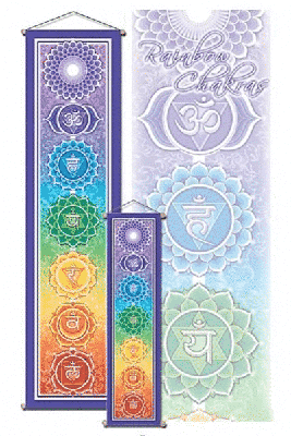 Chakra Banner (15 x 60 cm)