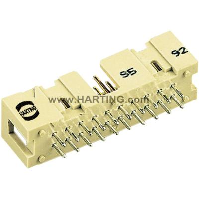 HARTING 09185347324 Male connector Totaal aantal polen 34 Aantal rijen 2 1 stuk(s)