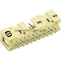 HARTING 09185347324 Male connector Totaal aantal polen 34 Aantal rijen 2 1 stuk(s) - thumbnail