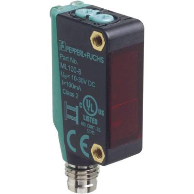 Pepperl+Fuchs ML100-8-H-350-RT/95/103 ML100-8-H-350-RT/95/103 Reflecterende lichtknop Lichtschakelend, Donkerschakelend, Achtergrondfiltering, Omschakelen Pepperl+Fuchs ML100-8-H-350-RT/95/103 ML100-8-H-350-RT/95/103 Reflecterende lichtknop Lichtschakelend, Donkerschakelend, Achtergrondfiltering, Omschakelen