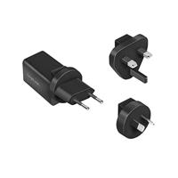 LogiLink PA0301 oplader voor mobiele apparatuur Universeel Zwart AC Snel opladen Binnen - thumbnail