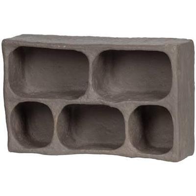 WOOOD Wandrek 'Clay' 70 x 45cm, kleur Grijs