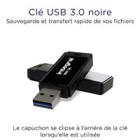 Enzo Integral USB stick 256GB Zwart 3.0 - 9500215 - thumbnail