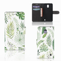 Nokia 2 Hoesje Leaves - thumbnail