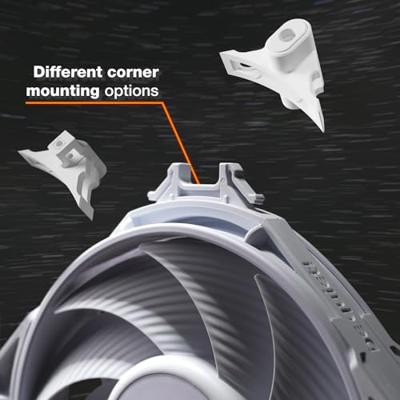 BeQuiet Silent Wings 4 PC-ventilator Wit (b x h x d) 120 x 120 x 25 mm