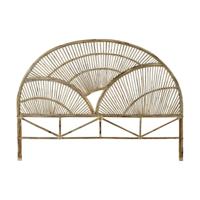 Hoofdbord DKD Home Decor Natuurlijk Rotan (178 x 4 x 128 cm) - thumbnail