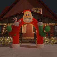 VidaXL Kerstboog opblaasbaar met led's 320 cm - thumbnail