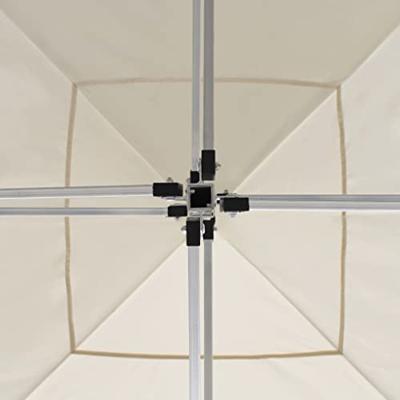 VidaXL Partytent professioneel inklapbaar 3x3 m aluminium crème VidaXL Partytent professioneel inklapbaar 3x3 m aluminium crème