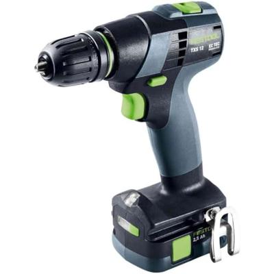 Festool TXS 12 2,5-Plus Accu Schroefboormachine 12V 2.5Ah in Systainer - 576873 - thumbnail