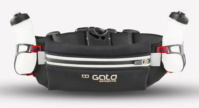 Gato 2 flask belt hydration black one size
