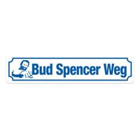 Bud Spencer Tin Sign Bud Spencer Weg 46 x 10 cm - thumbnail