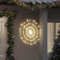 VidaXL Kerstverlichting vuurwerk 140 warmwitte led's 17 cm - thumbnail