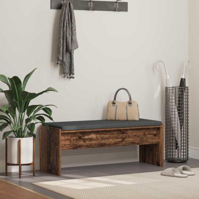 Halbank met kussen Oudhout 100 x 38 x 46 cm