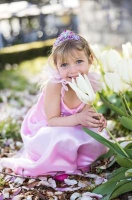 Great Pretenders Verkleedjurk prinses roze - 5-6 jaar