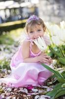 Great Pretenders Verkleedjurk prinses roze - 5-6 jaar - thumbnail