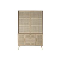 Display Standaard DKD Home Decor 120 x 38,5 x 196 cm Natuurlijk Hout MDF - thumbnail