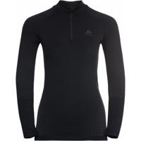 Odlo Odlo Performance Warm ECO dames thermoshirt met rits - thumbnail