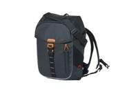 Basil Rugtas miles tarpaulin daypack zwart (nordlicht) | 17l - thumbnail