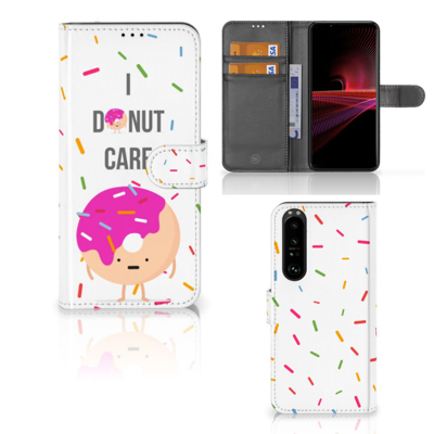 Sony Xperia 1 III | Book Cover | Donut Roze