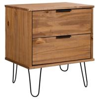 vidaXL Nachtkastje 45x39,5x57 cm massief grenenhout - thumbnail