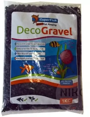 Deco Grind Zwart 1 Kg aquaria Superfish - Superfish