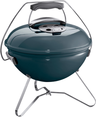 Weber smokey joe premium houtskoolbarbecue 37cm slate blue