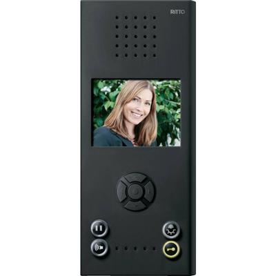 Ritto by Schneider RGE1787540 Video-deurintercom Zwart