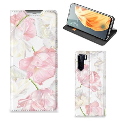 OPPO Reno3 | A91 Smart Cover Lovely Flowers OPPO Reno3 | A91 Smart Cover Lovely Flowers