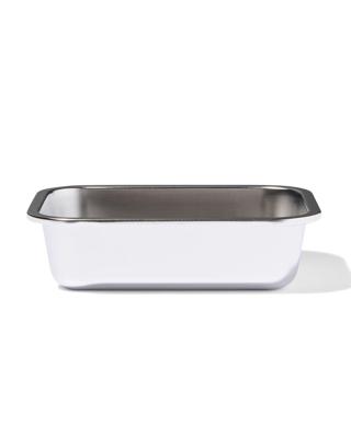 HEMA Voorraadbakje maat L 1480ml RVS zonder deksel (grijs metallic)