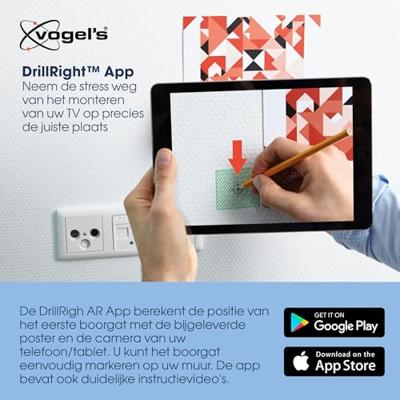 Vogels TVM 3465 Draaibare OLED tv-beugel TV beugel Zwart - thumbnail