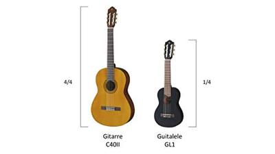 Yamaha GL1 - Guitalele, Zwart