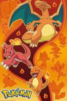 Poster Pokémon - Fire Type 61x91,5cm - thumbnail