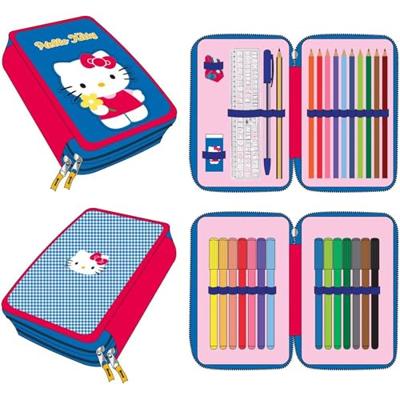 Pennenzak Hello Kitty Blauw 12,5 x 19,5 x 4,5 cm
