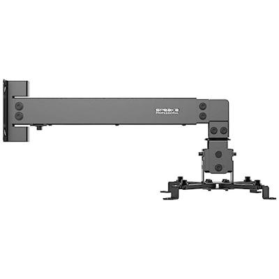 SpeaKa Professional SP-PWM-100 Beamer-wandbeugel Draaibaar Afstand tot de muur (max.): 600 mm Zwart