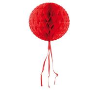 Folat BV Honeycomb bal - rood - thumbnail