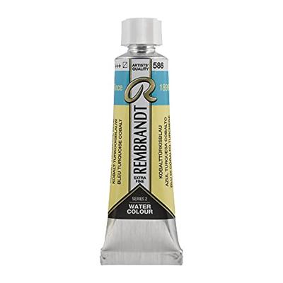 Rembrandt Aquarelverf Tube 10 ml - Kobalt-Turkooisblauw #586