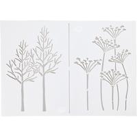 Creativ Company Flexibel sjabloon, najaar, a4, vel 210x297 mm, 1 stuk - thumbnail