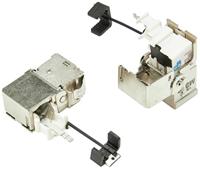 Metz Connect 130B12D20002-E Netwerkdoos Opbouw (op muur) CAT 6A 2 poorten Zuiver wit - thumbnail