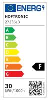 Stratos - LED Breedstraler 30 Watt 2505 Lumen - 6500K Daglicht wit licht - IP65 waterdicht - 15cm Kabel - Schijnwerper - thumbnail