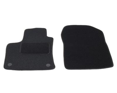 Automatten voorzijde - zwart stof - Renault Twingo 2 2007-2014