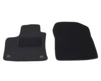 Automatten voorzijde - zwart stof - Renault Twingo 2 2007-2014 - thumbnail