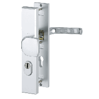 Hoppe veiligheidsbeslag knop/kruk - SKG*** met kerntrek - London - PC 72 - deurdikte 38/43mm - F1 - thumbnail