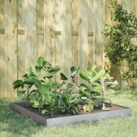 VidaXL Plantenbak verhoogd 100x100x18,5 cm gegalvaniseerd staal - thumbnail