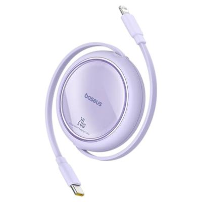 Baseus Free2Pull - 20 W USB-C - Lightning-kabel, 1 m (paars)