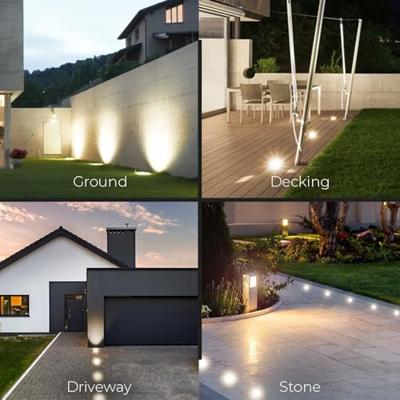 Lilly LED Grondspot - Dimbaar - Kantelbaar - GU10 fitting - Rond - IK10 - Tuinspot - Oprit - RVS - IP67 waterdicht - thumbnail
