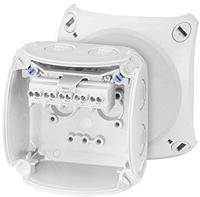 Hensel KF 0202 G Aftakkast (l x b x h) 62 x 93 x 93 mm Grijs-wit (RAL 7035) IP66, IP67, IP69 1 stuk(s) - thumbnail