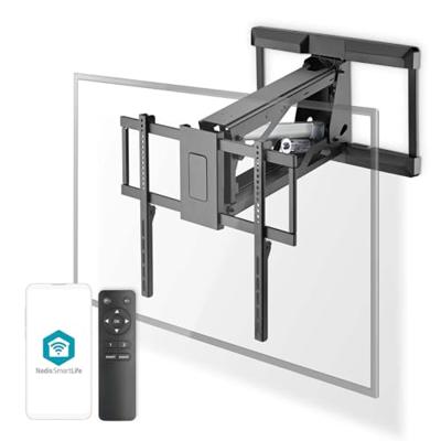 Nedis Gemotoriseerde TV-Muurbeugel | 37 - 75 " | Maximaal schermgewicht: 35 kg | Draaibaar | Minimale muurafstand: 153 mm | Maximale muurafstand: 485