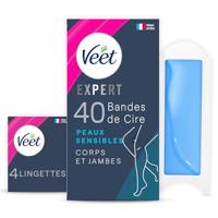 Veet Expert Koude Waxstrips Benen & Lichaam Gevoelige Huid - thumbnail
