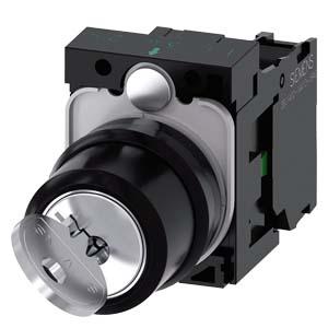 Siemens 3SU11004BF111BA0 3SU1100-4BF11-1BA0 Sleutelschakelaar Kunststof frontring Zwart, Grijs 1 x 90 ° Sleutel-ontgrendeling 1 stuk(s) Siemens 3SU11004BF111BA0 3SU1100-4BF11-1BA0 Sleutelschakelaar Kunststof frontring Zwart, Grijs 1 x 90 ° Sleutel-ontgrendeling 1 stuk(s)