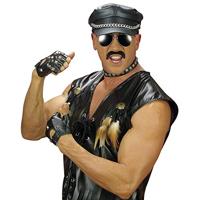 Rock Handschoenen met spijkers - thumbnail